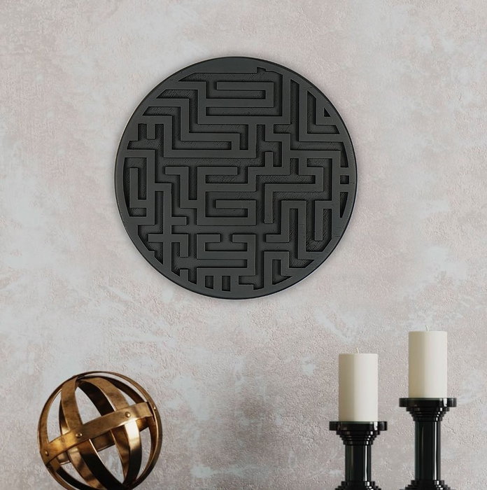 Wallity Accesorio decorativo de pared Negro